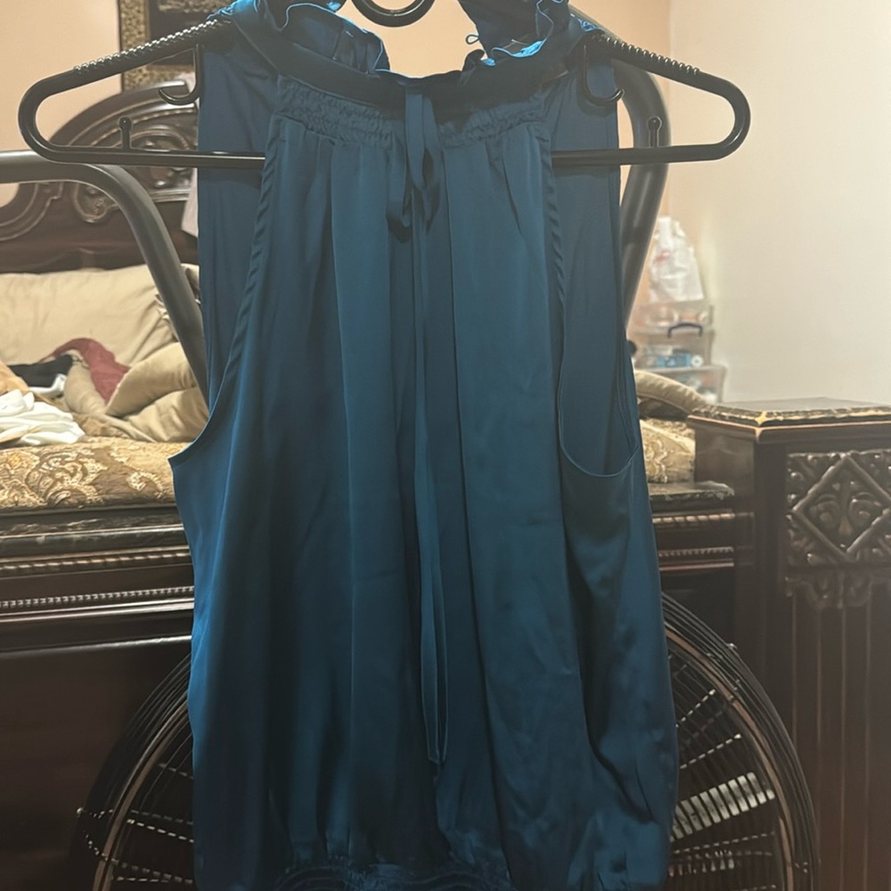 Blue Top size S never worn